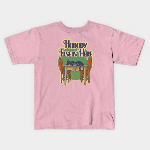 I'm Here Kids T-Shirt by BATKEI